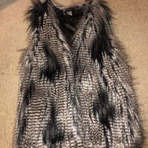 Fur Sleeveless Vest
